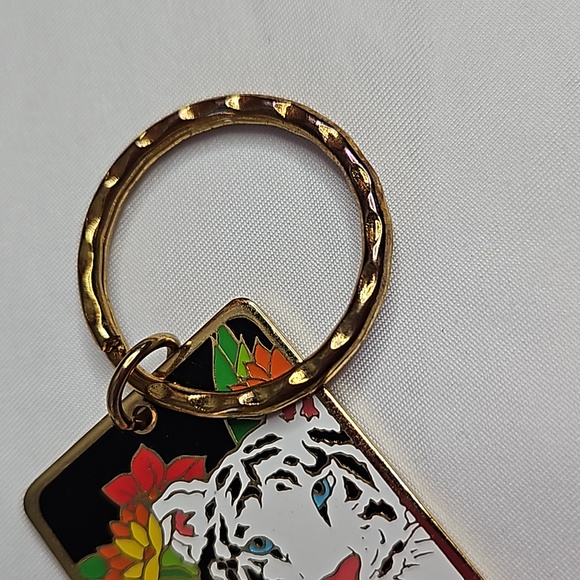 Siegfried & Roy Name plate keyring " Elizabeth " the mirage *las Vegas - Picture 7 of 7